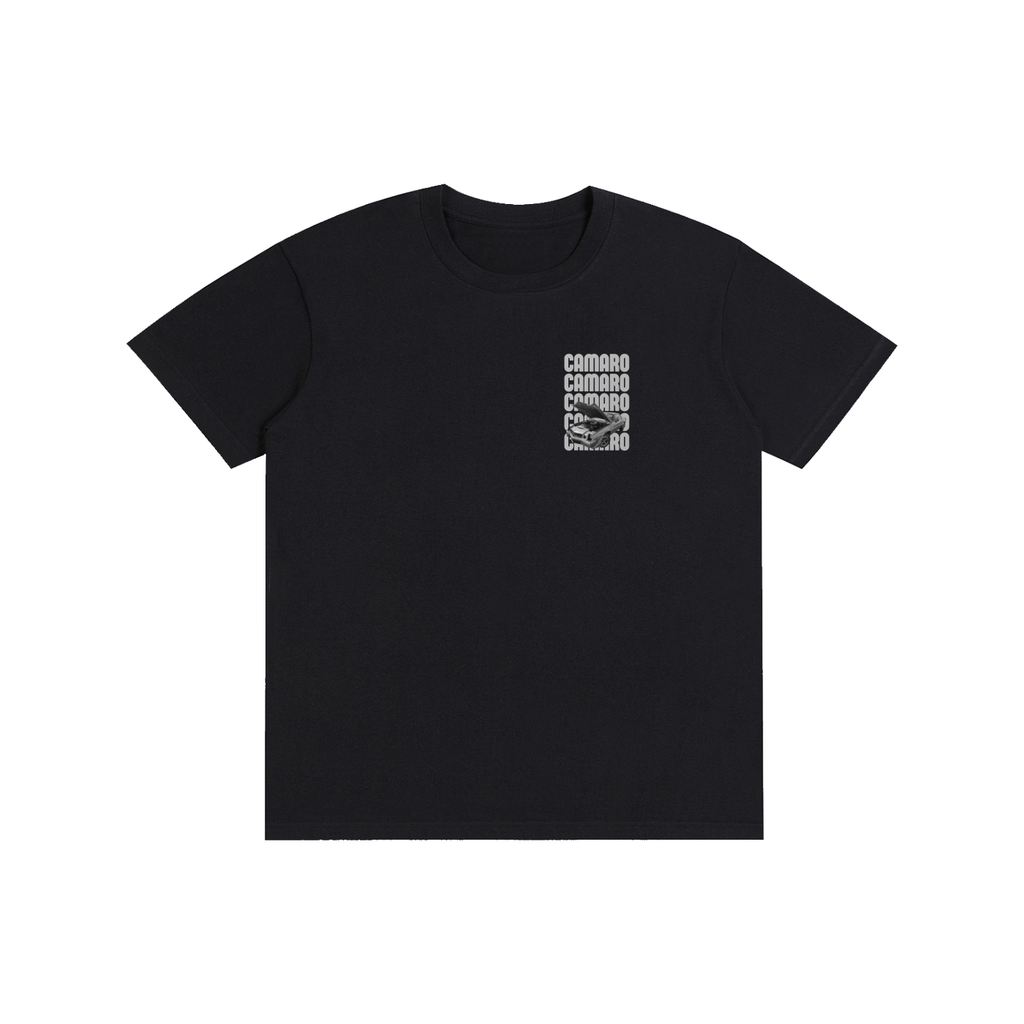 CAMARO CAMARO CAMARO Pure Cotton Unisex T-Shirt in Black