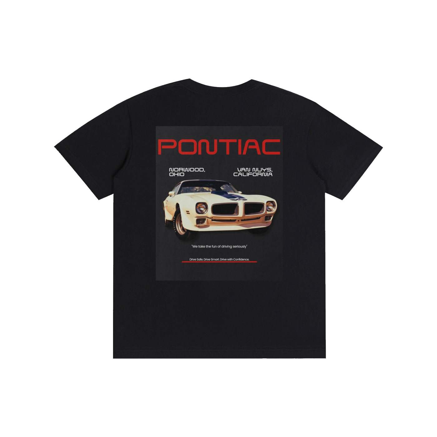 PONTIAC Bullnose Pure Cotton Unisex T-Shirt